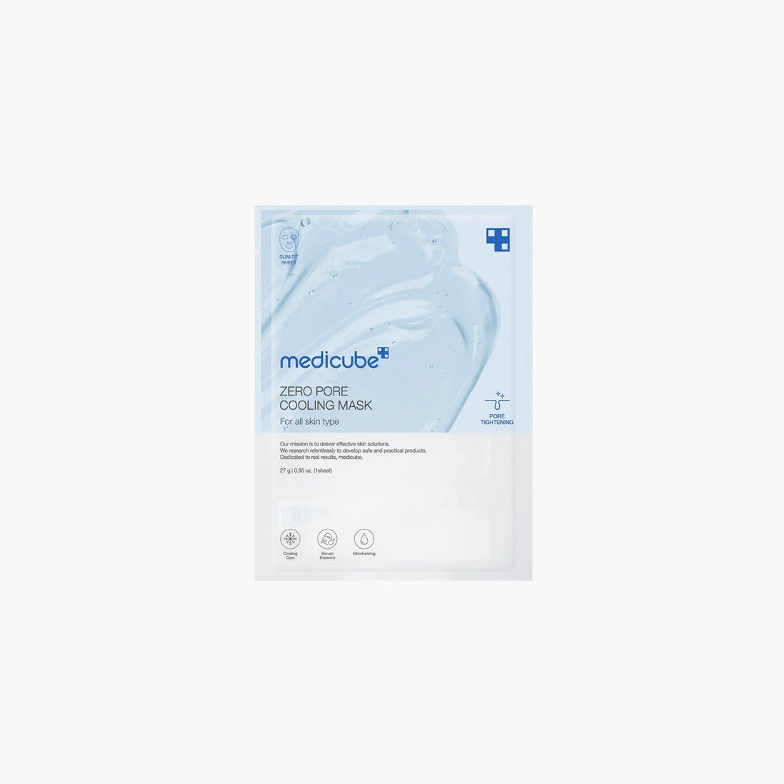 Medicube Zero Pore Cooling Mask 1 Piece