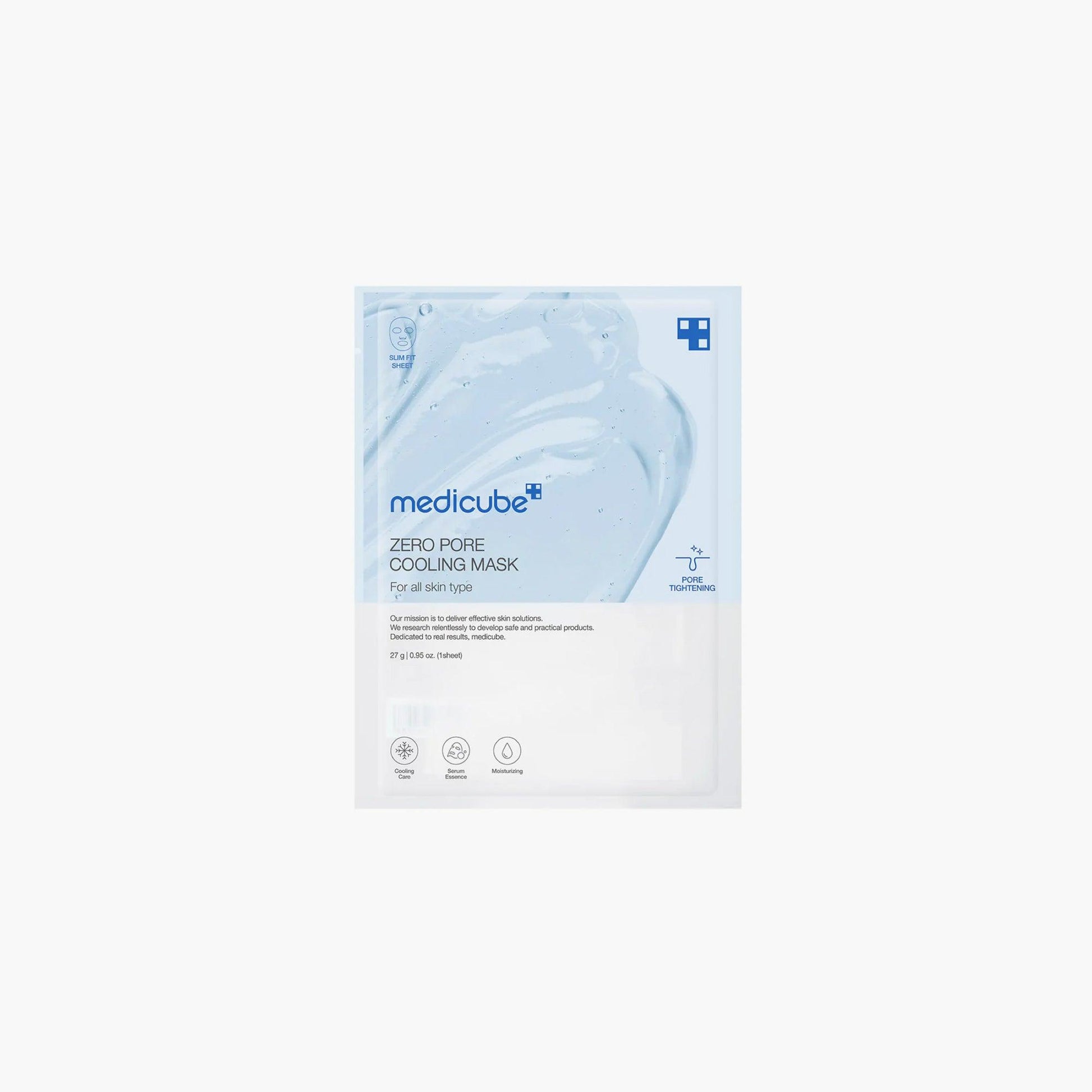 Medicube Zero Pore Cooling Mask 1 Piece