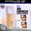 maybelline lumi matte foundation 128  shade
