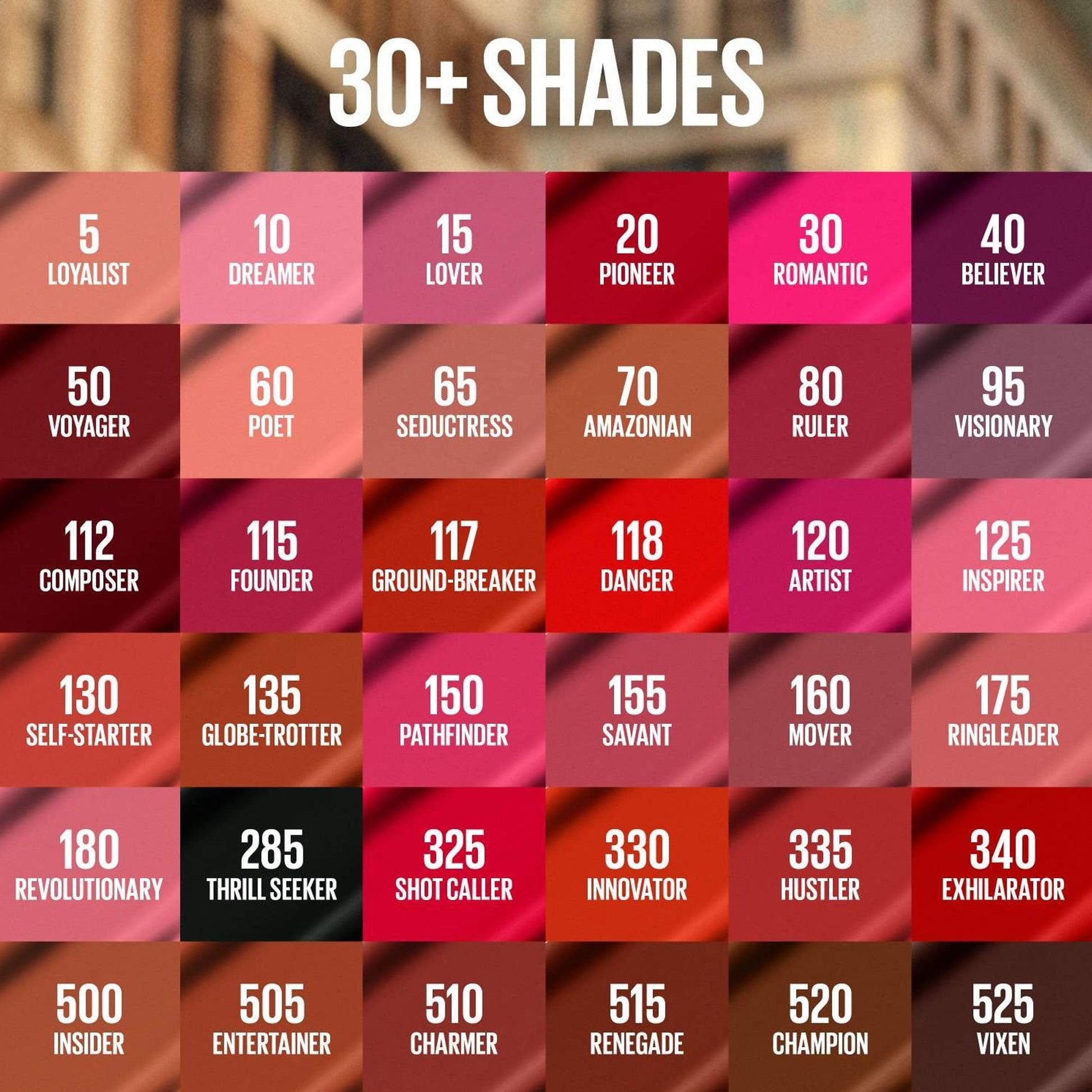 Maybelline Super Stay Matte Ink Liquid Lipstick 50+ Shades