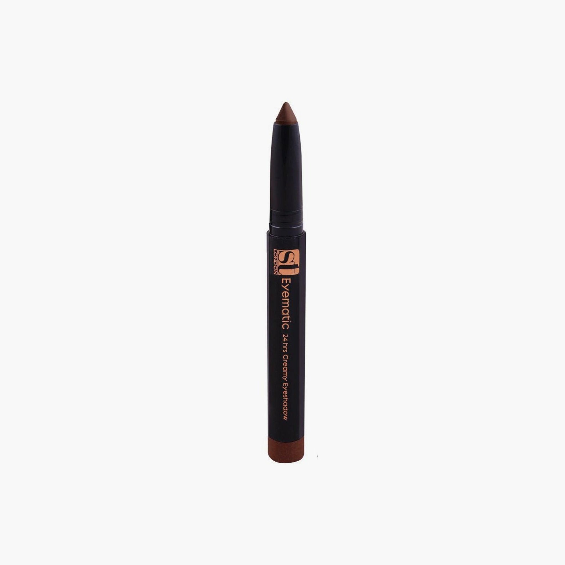 ST London Eyematic 24Hrs Creamy Eyeshadow Chocolate Brown 1 Piece - Fama Originals