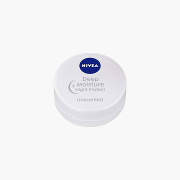 Nivea Deep Moisture Night Protect Lip Balm Unscented Japan 7gm