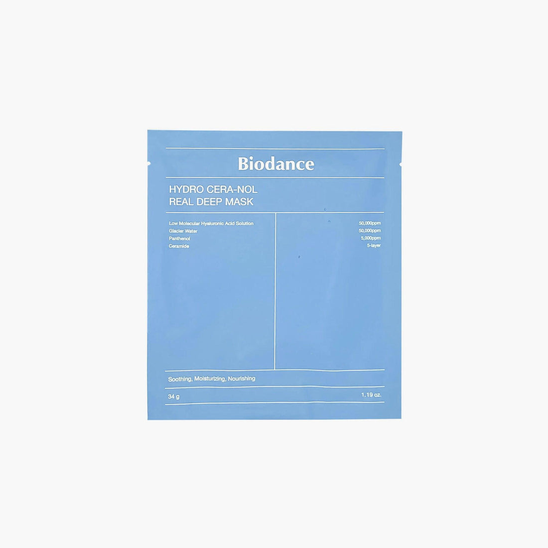 Biodance Hydro Cera-nol Real Deep Mask 1 Piece