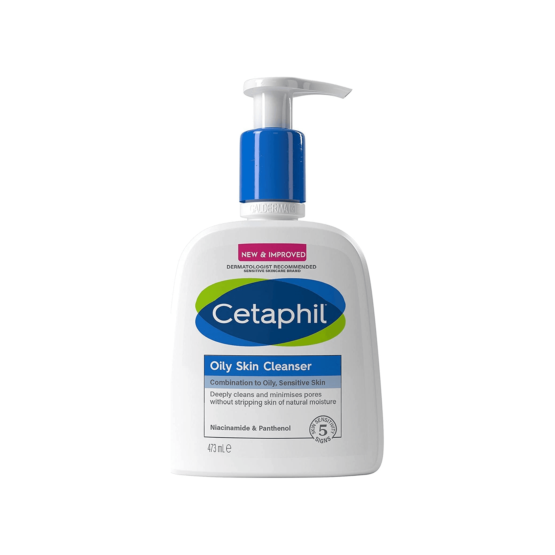 Cetaphil Oily Skin Cleanser Combination To Oily Sensitive Skin 473ml