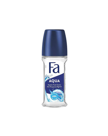 FA Roll-On Anti-Perspirant Aqua (Aquatic Fresh Scent) - Fama Originals