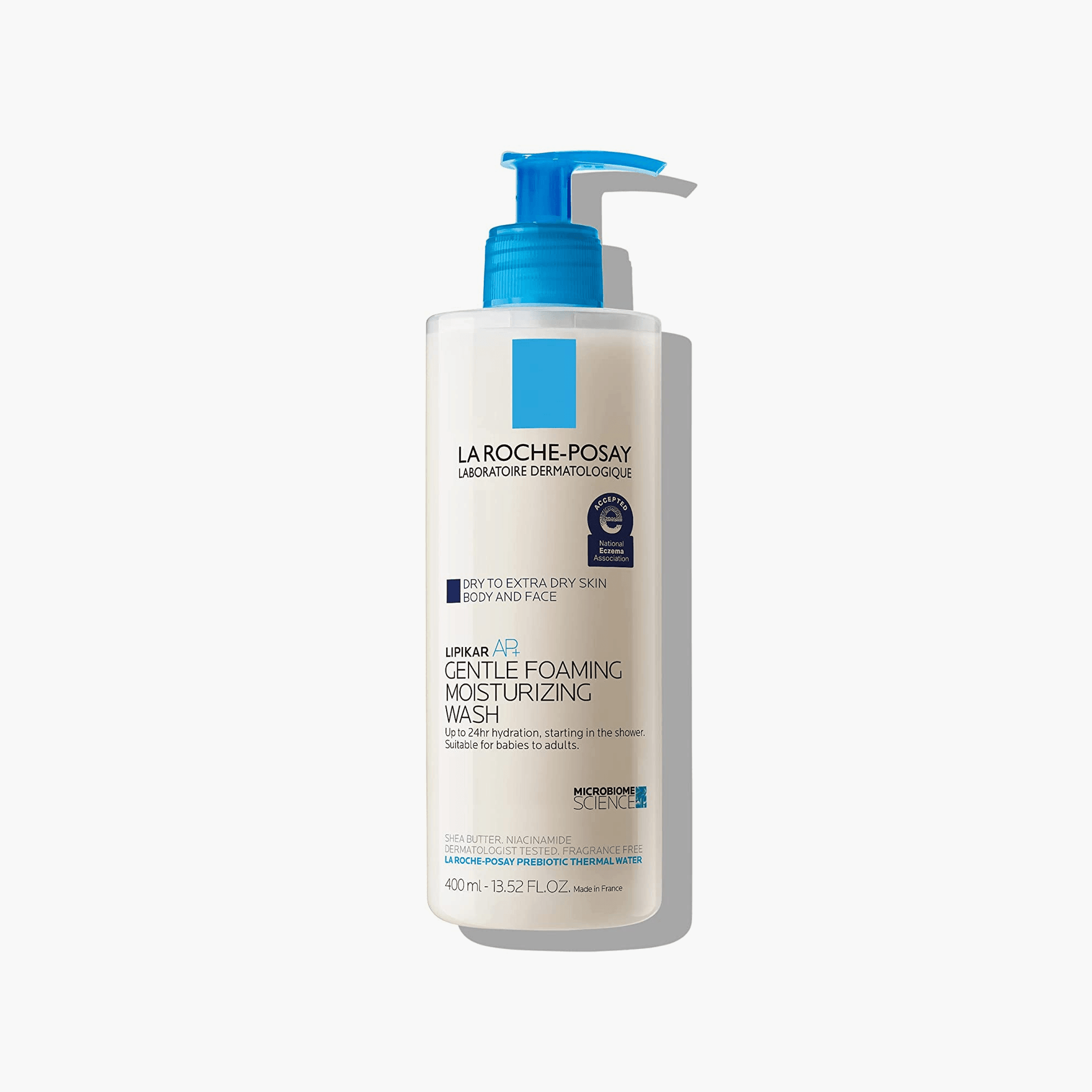 La Roche-Posay Lipikar AP+ Gentle Foaming Moisturizing Wash 400ml - Fama Originals