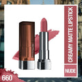 Maybelline Color Sensational The Creamy Mattes Lipstick 3.9gm 660 nude