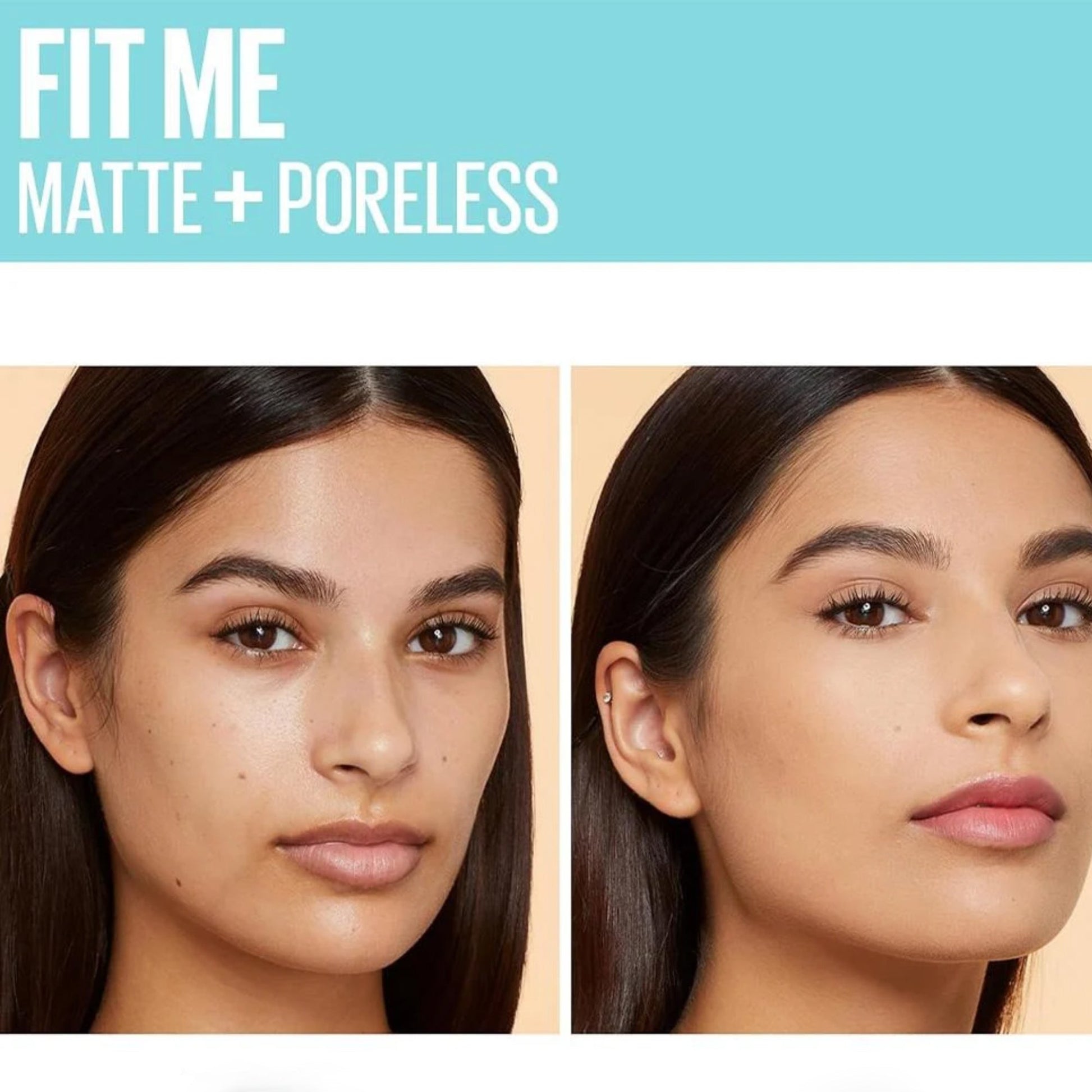 maybelline fit me matte + poreless foundation
