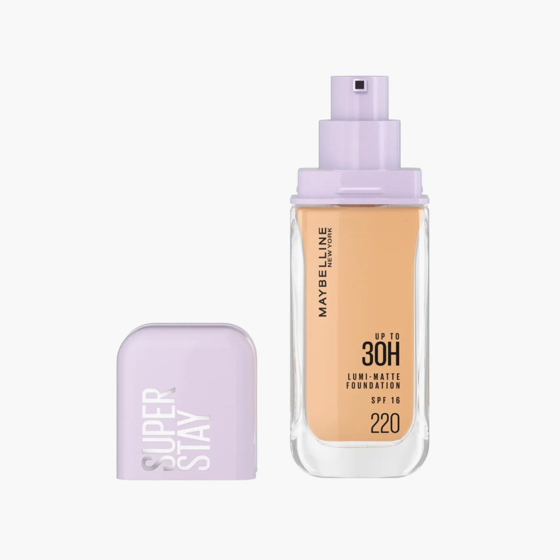 maybelline lumi matte foundation 220 shade
