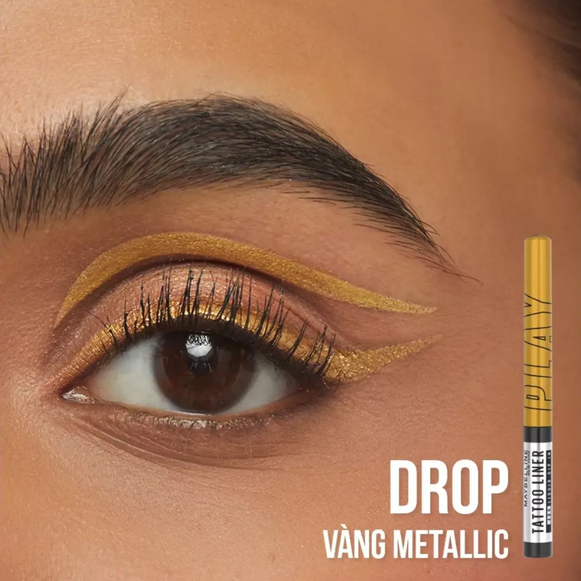 Maybelline Tattoo Liner Play 48H Liquid Dip In Eyeliner 2.1ml drop 