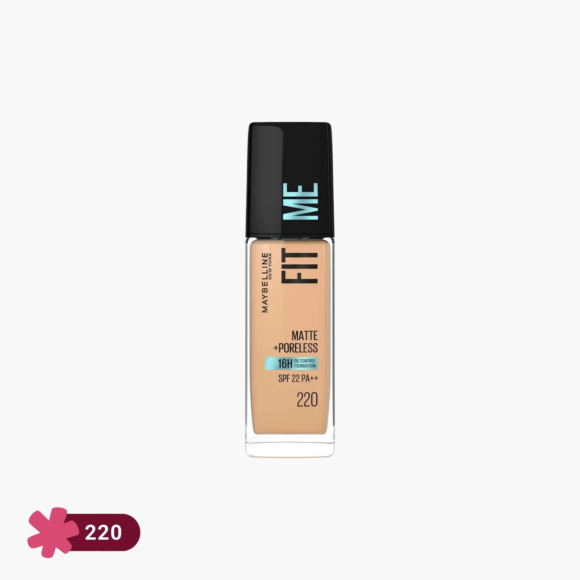 maybelline fit me dewy + smooth foundation
