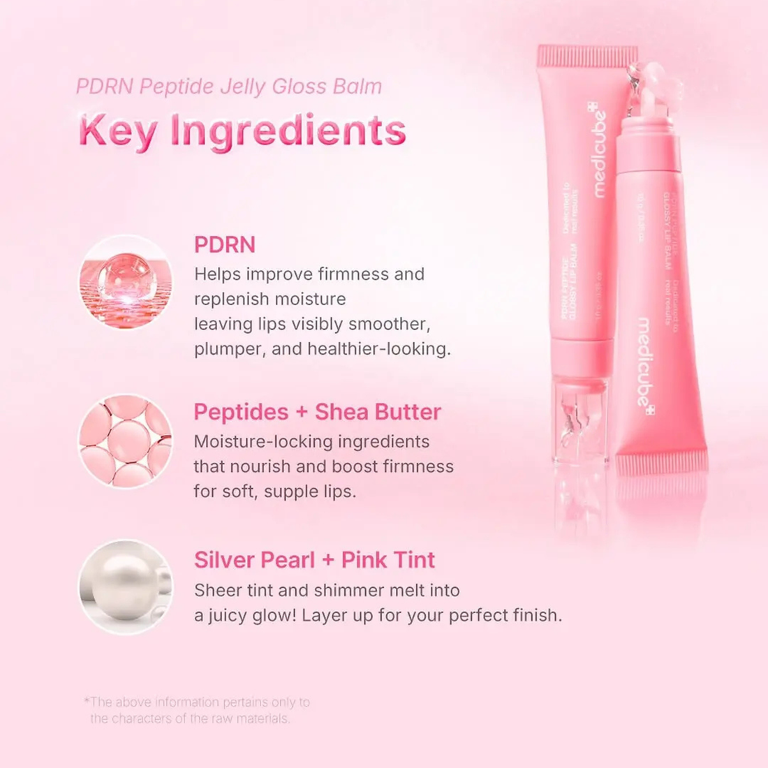Medicube PDRN Peptide Glossy Lip Balm 10gm