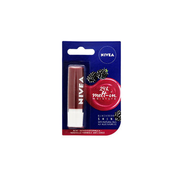 Nivea 24h Melt In Moisture Lip Balm Blackberry Shine 4.8gm