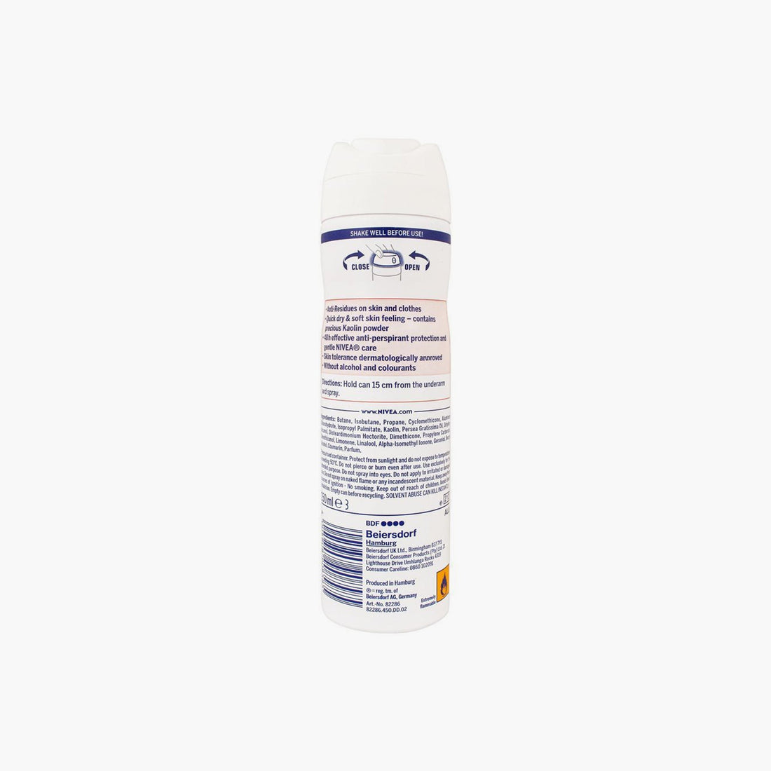 Nivea 48H Powder Touch Anti-Perspirant Body Spray For Women 150ml