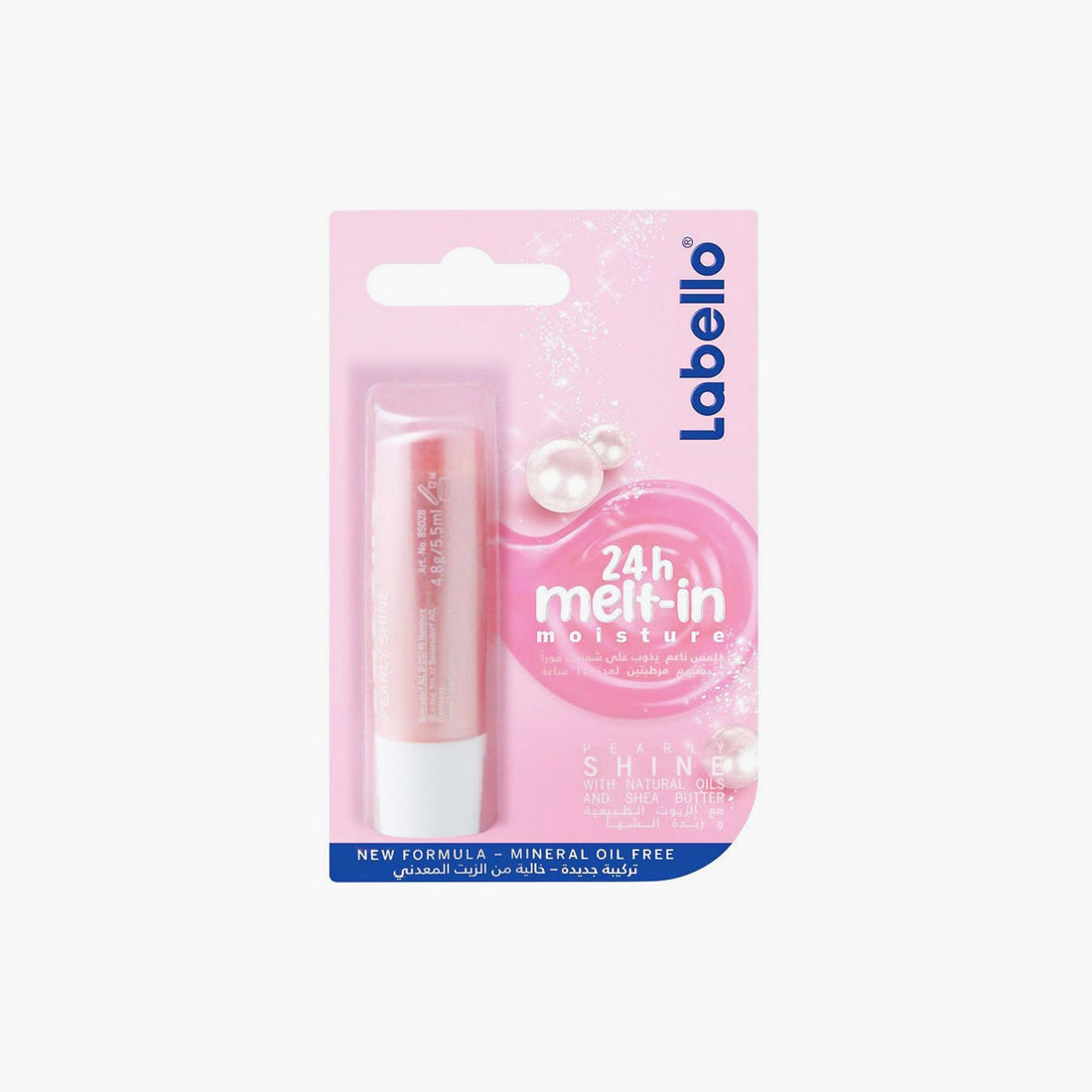 Nivea Labello 24H Melt-In Moisture Lip Balm Pearly Shine 4.8gm