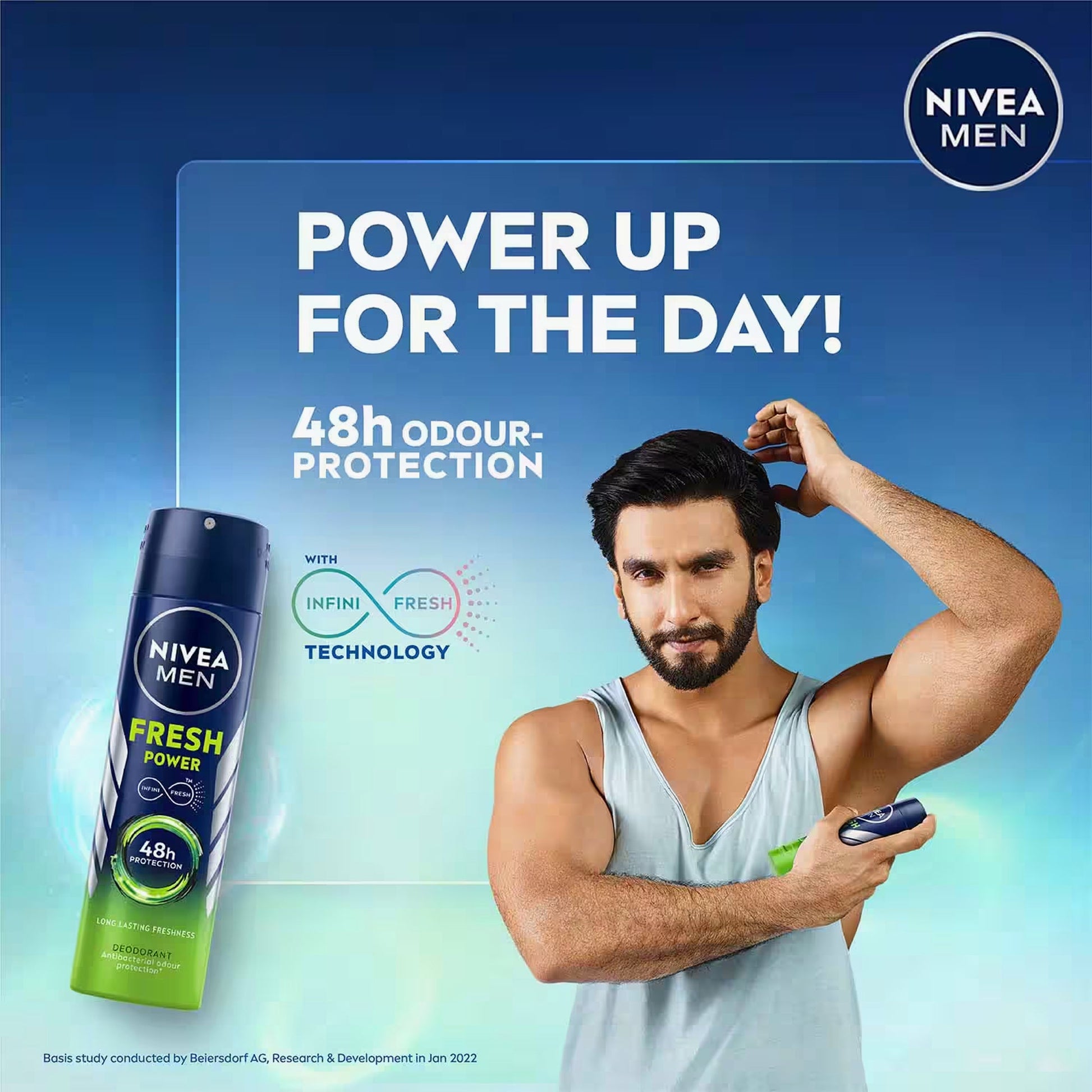 Nivea Men 48H Fresh Power Deodorant Spray 150ml - Fama Originals