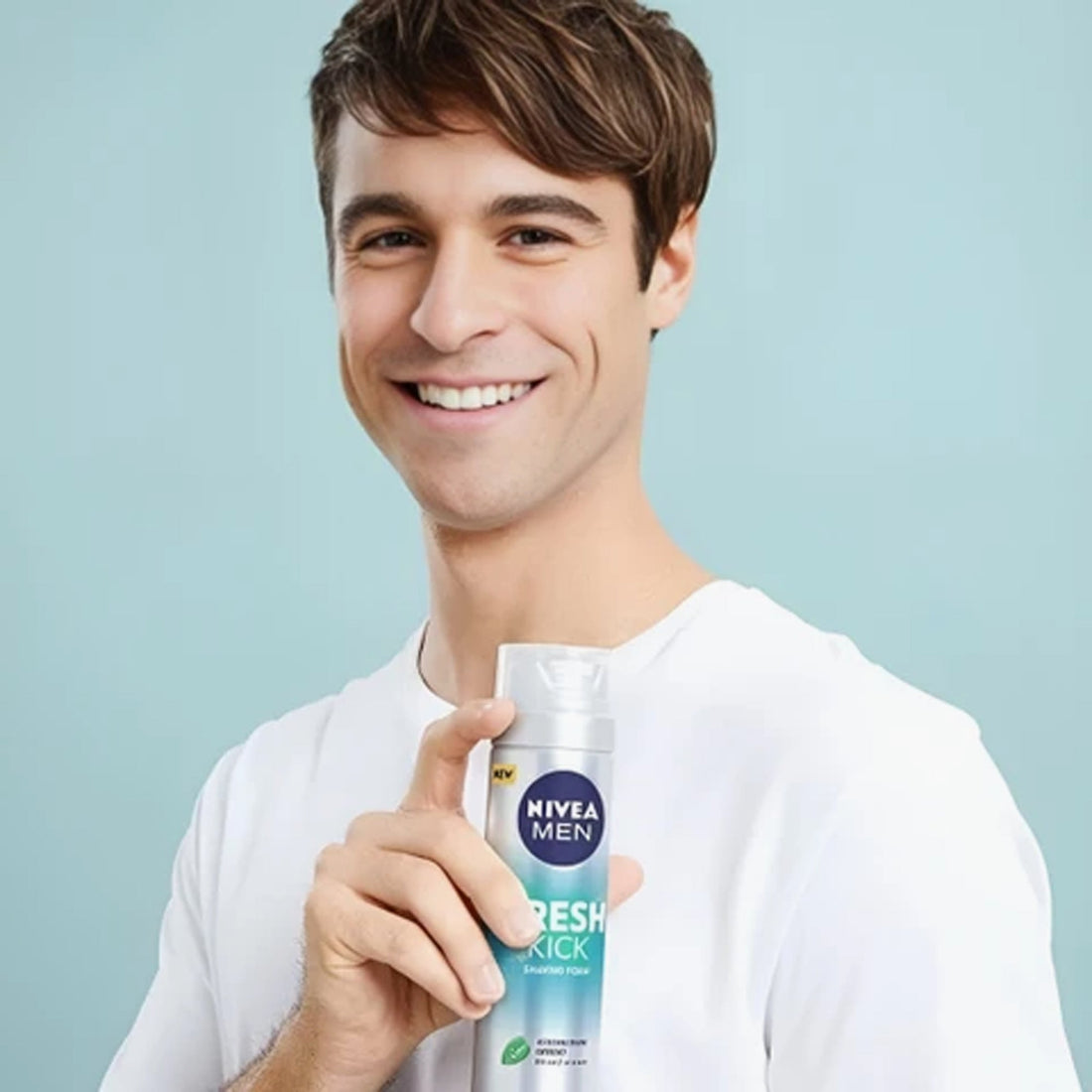 Nivea Men Fresh Kick Shaving Foam 200ml