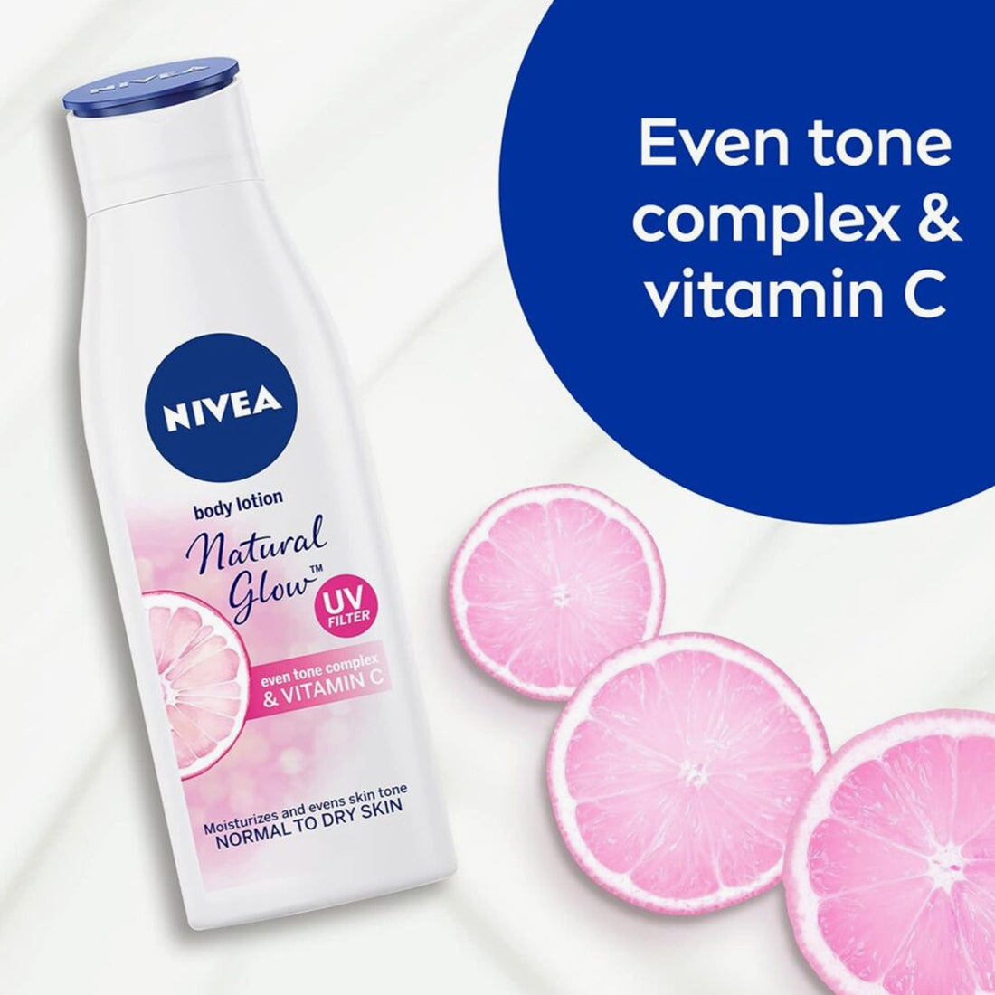 Nivea Natural Fairness Body Lotion Normal To Dry Skin 250ml