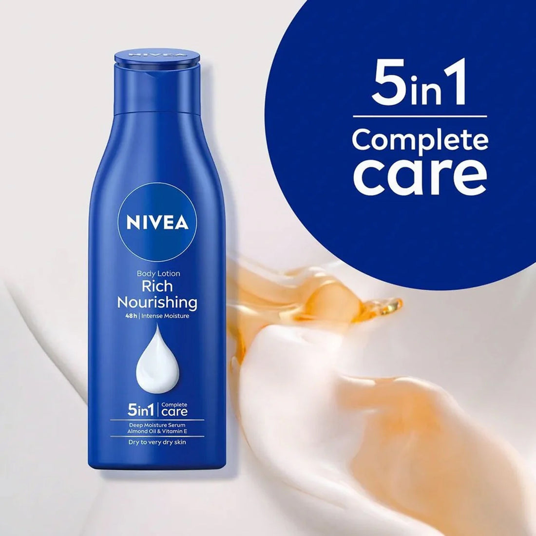 Nivea Rich Nourishing Body Lotion Dry To Very Dry Skin 250ml