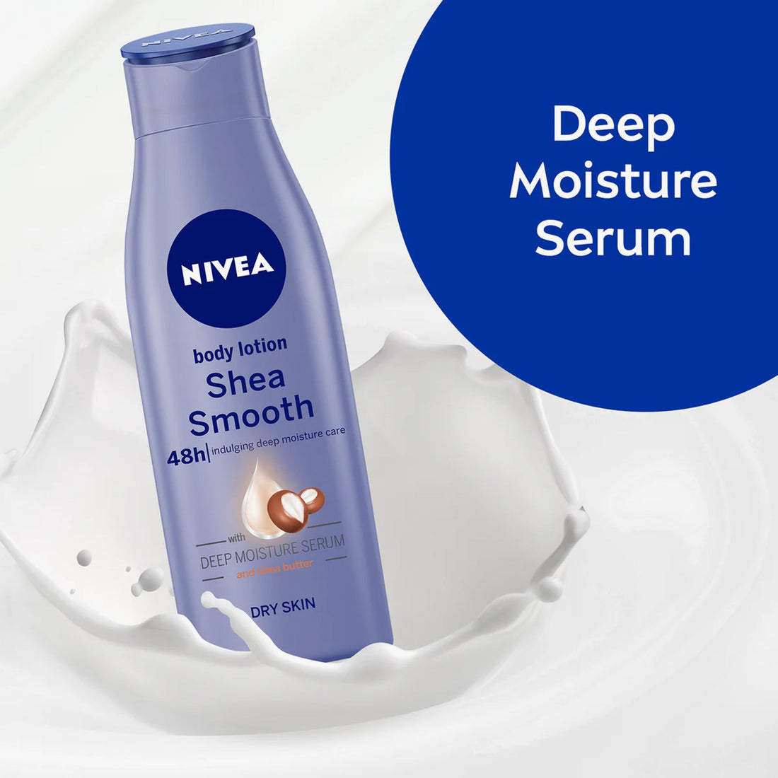 Nivea Shea Smooth Body Lotion Dry Skin 250ml