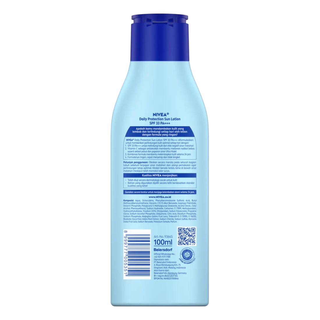 Nivea Sun Daily Protection Sun Lotion SPF33 PA+++