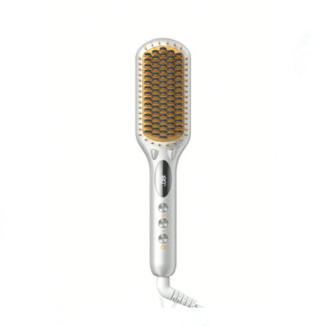SHEGLAM Sleek Chic Triple Grip Straightening Brush-US Plug