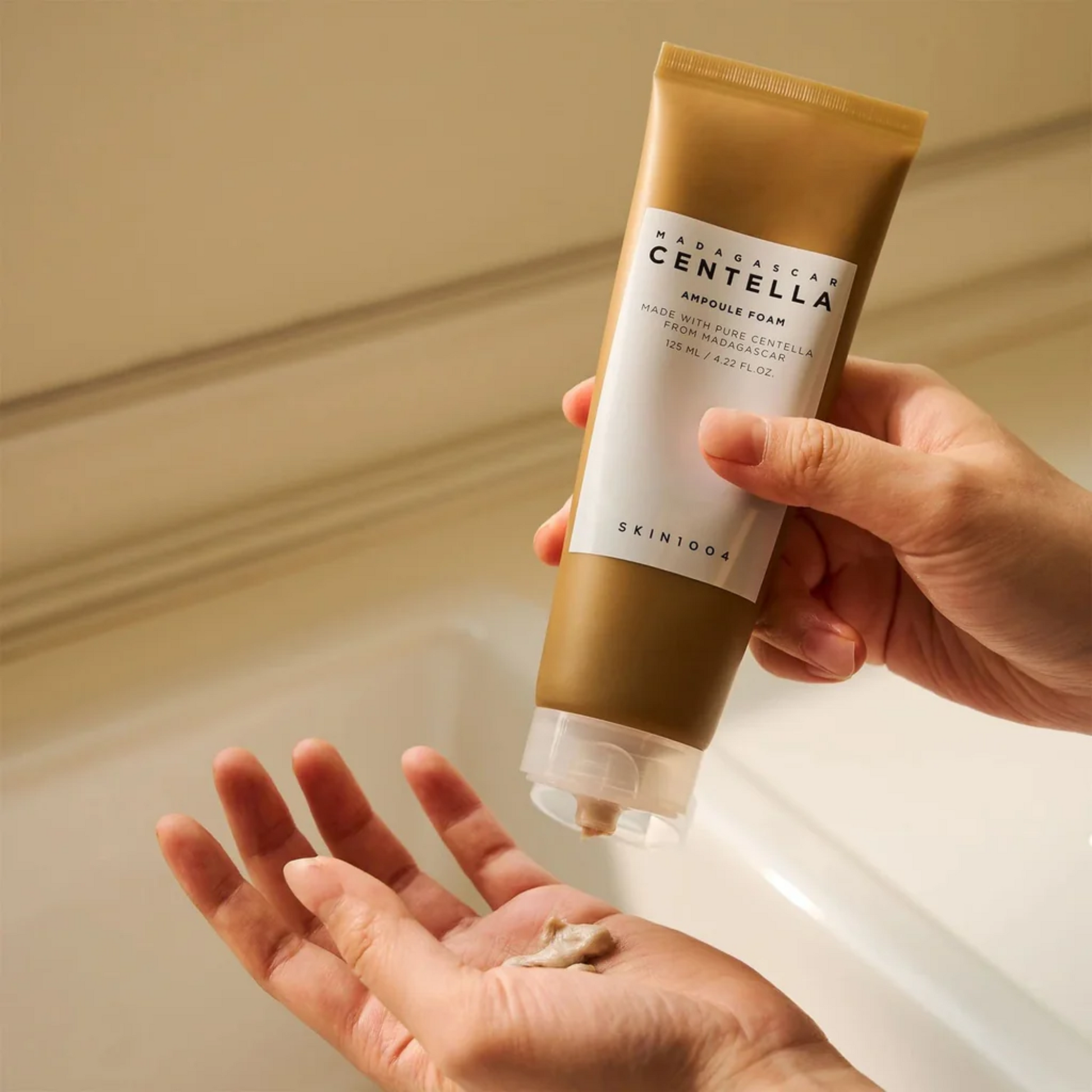 skin1004 madagascar centella ampoule foam review
