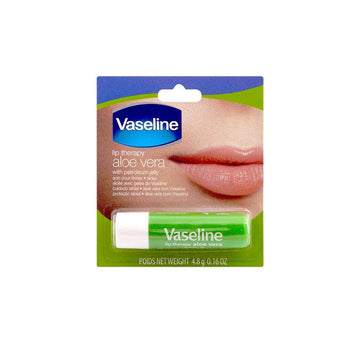 Vaseline Lip Therapy Aloe Vera With Petroleum Jelly 4.8gm