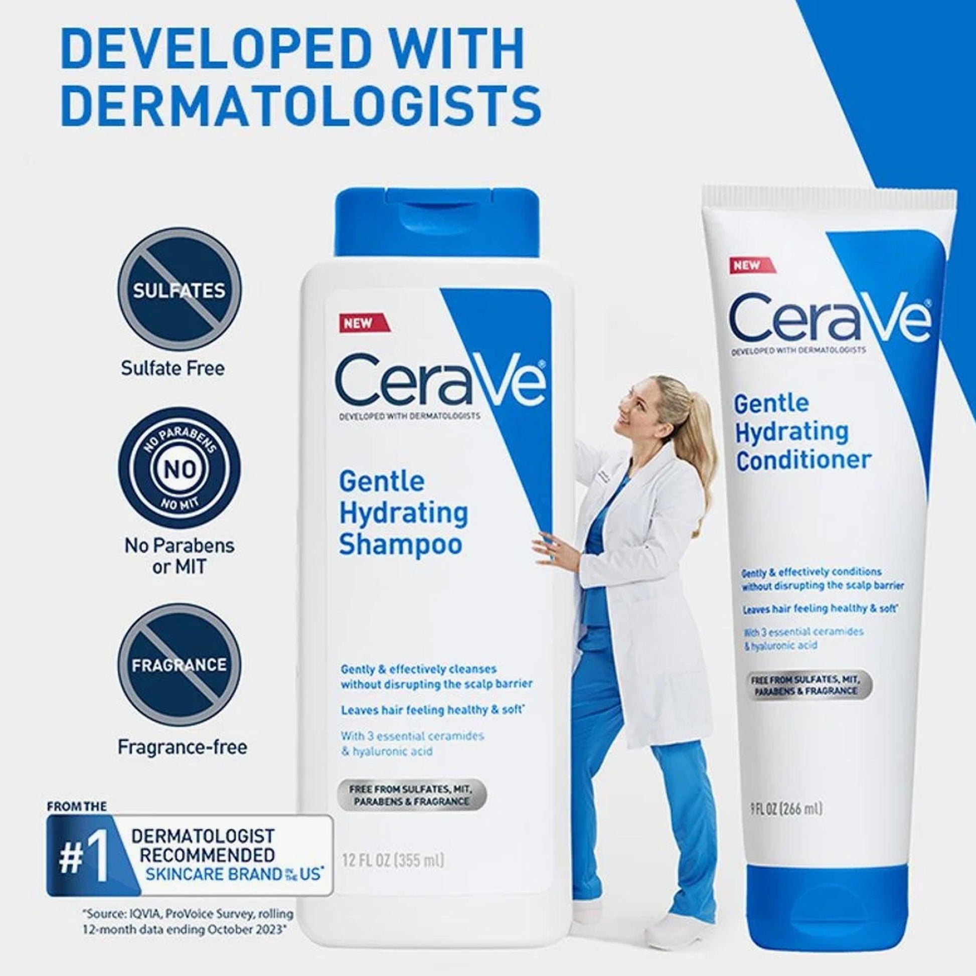CeraVe Gentle Hydrating Shampoo 