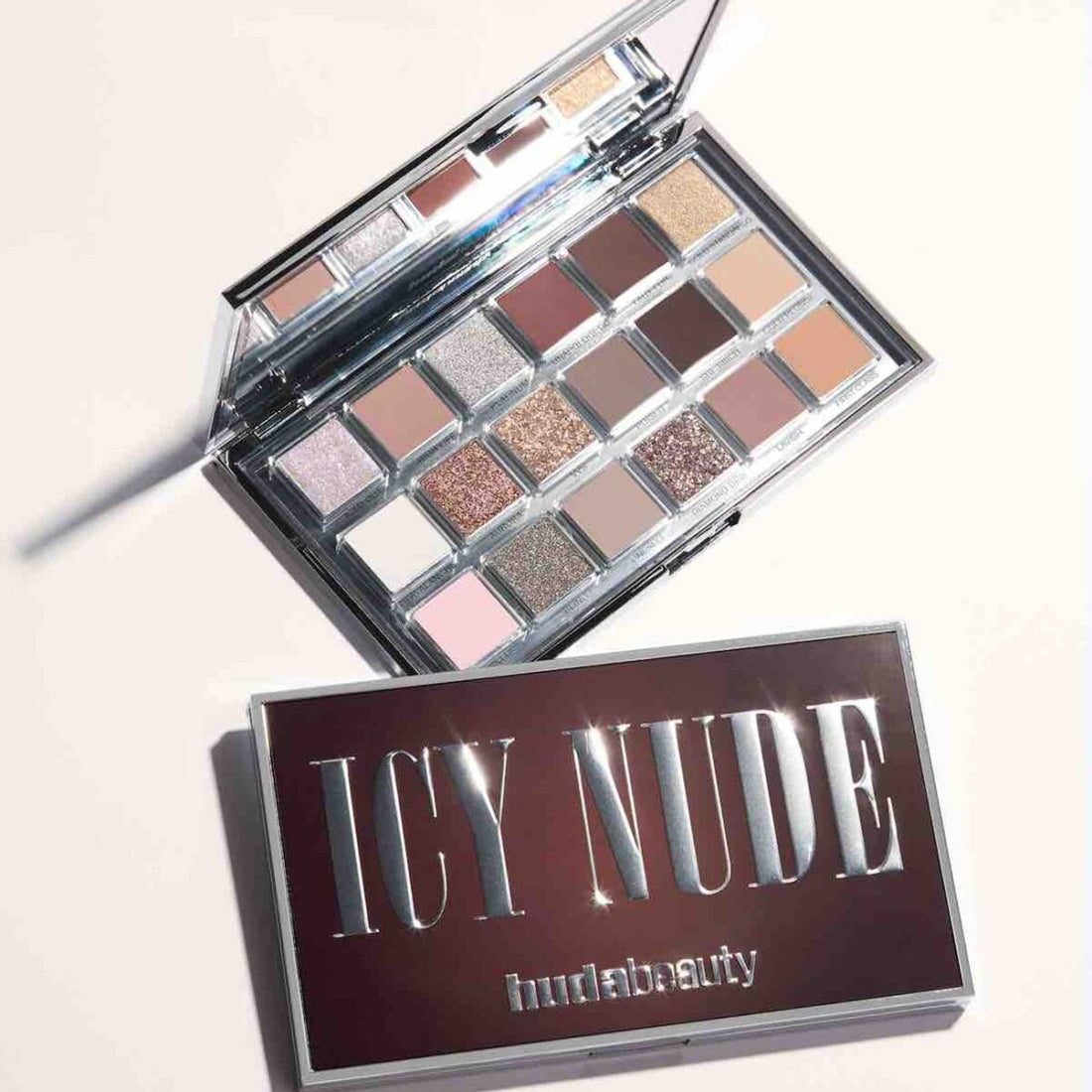 Huda Beauty Icy Nude Eyeshadow Palette 16gm