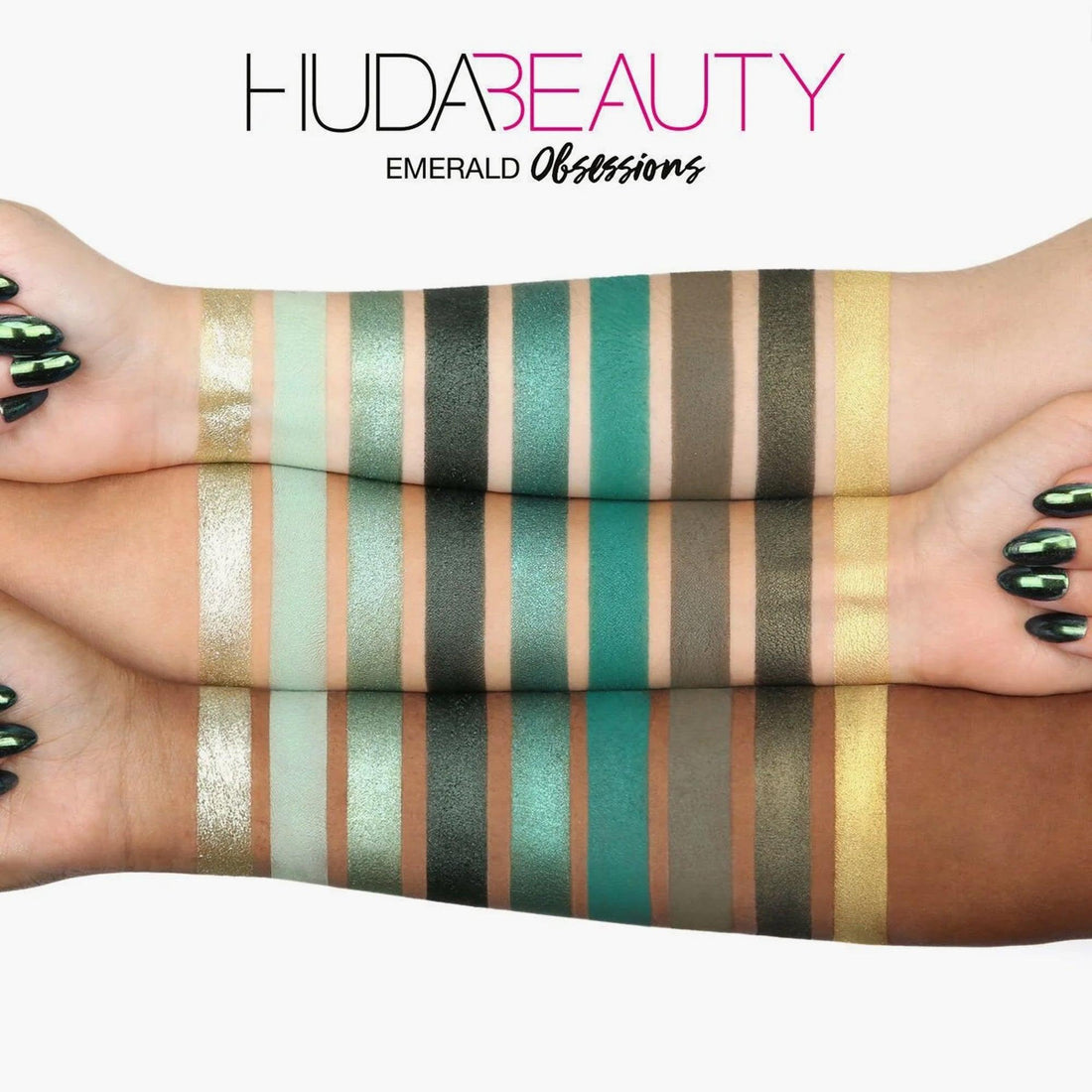 Huda Beauty Obsessions Eyeshadow Palette Emerald