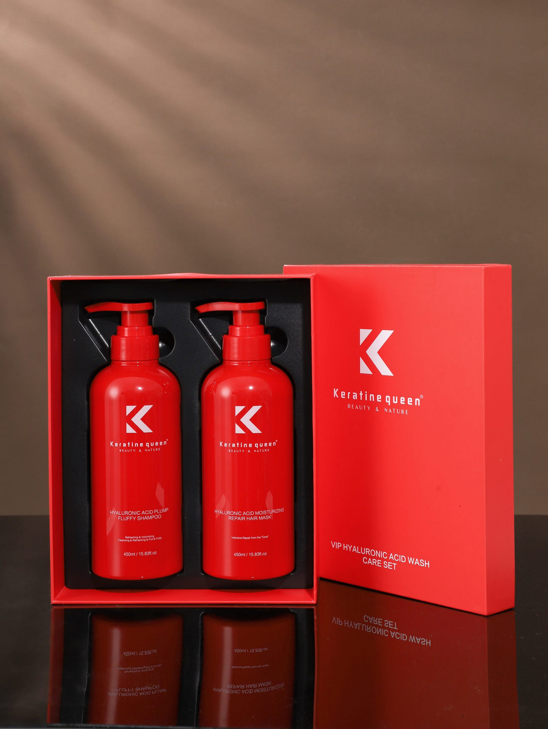 Keratine Queen Hyaluronic Acid Hair Care Set