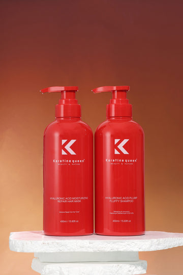Keratine Queen Hyaluronic Acid Hair Care Set