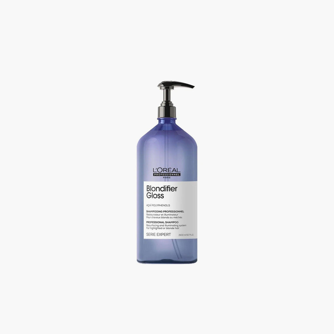 L'Oreal Professionnel Serie Expert Blondifier Gloss Professional Shampoo For Highlighted Or Blonde Hair 1500ml - Fama Originals