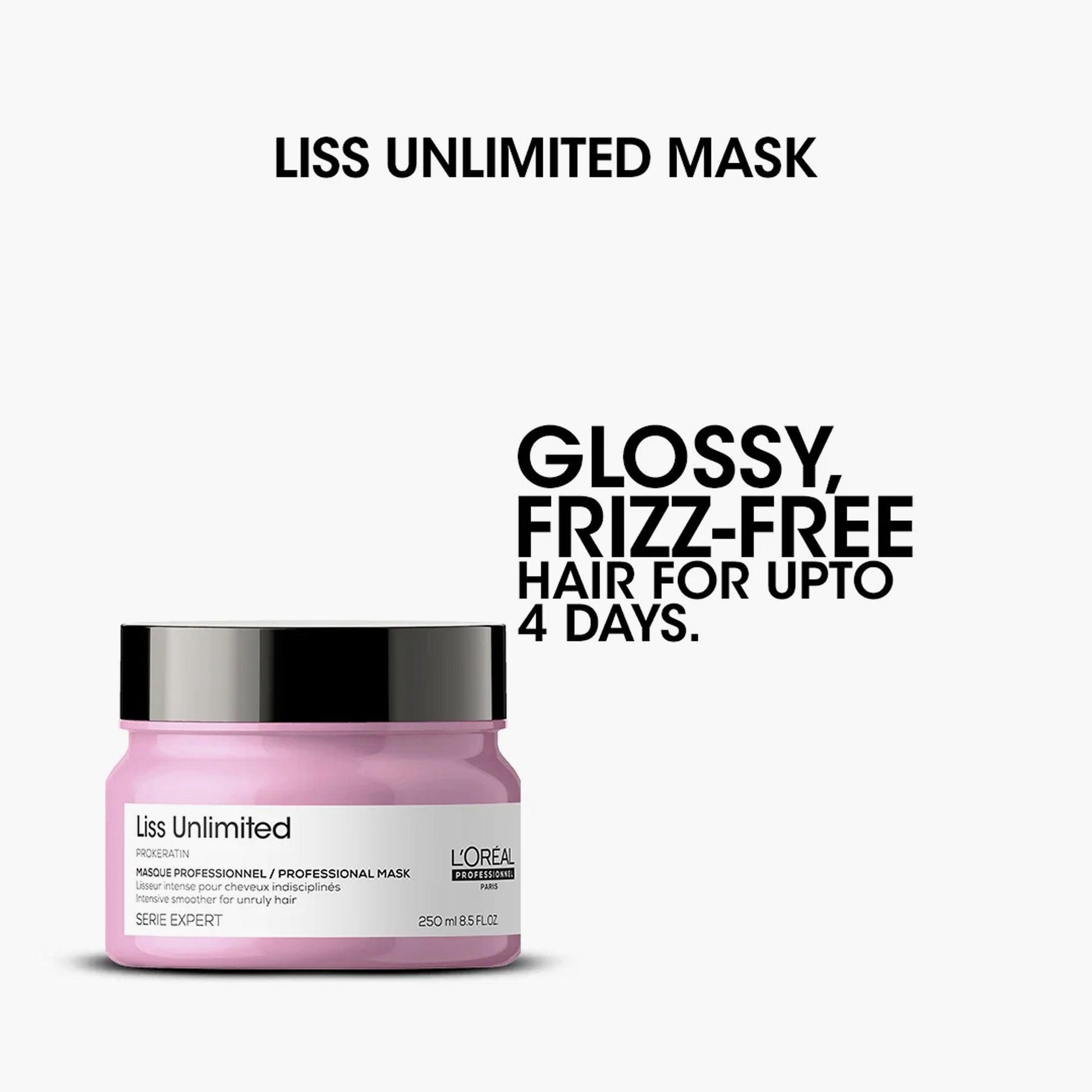 L'Oreal Professionnel Serie Expert Liss Unlimited Professional Mask For Unruly Hair 250ml - Fama Originals