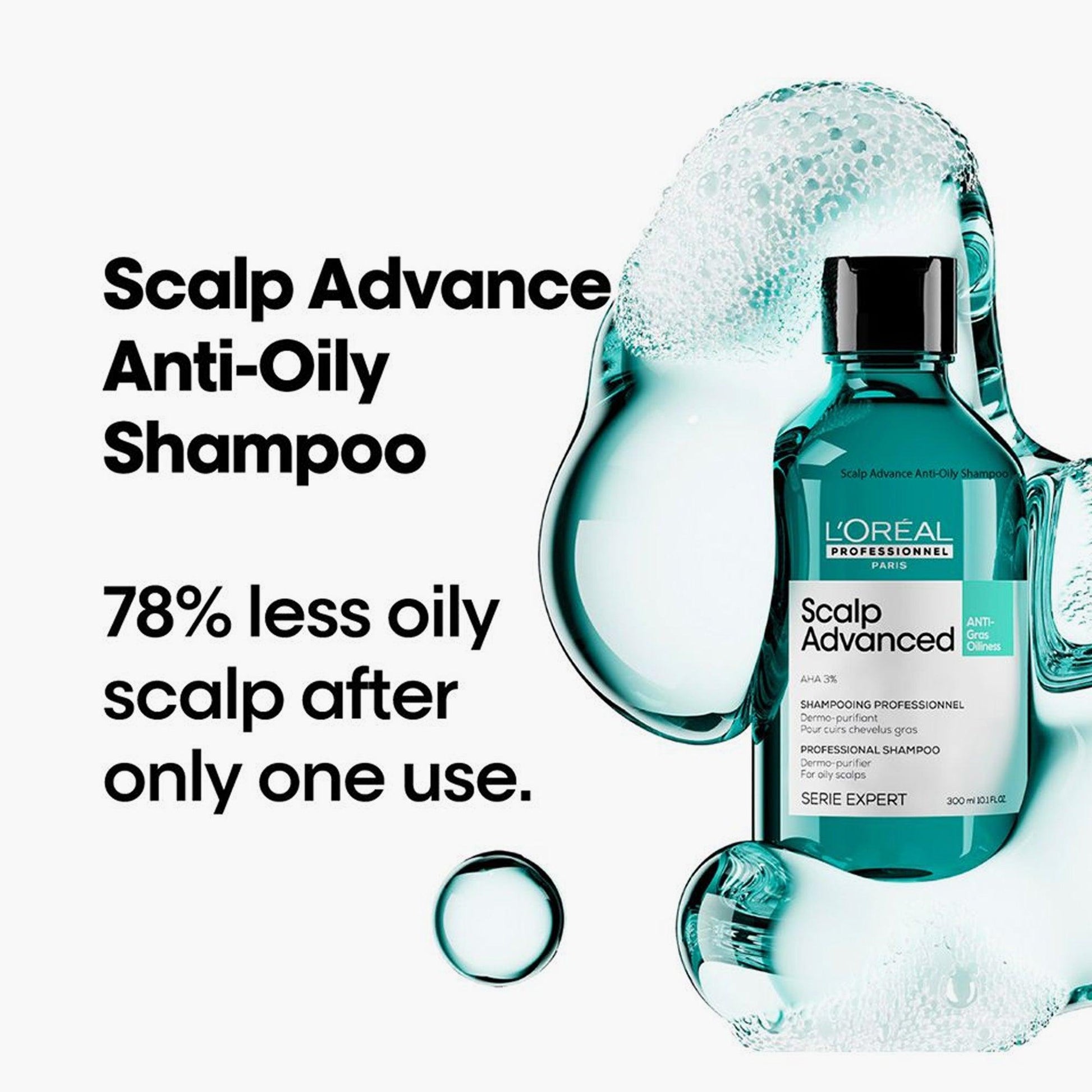 L'Oreal Professionnel Serie Expert Scalp Advanced Professional Shampoo For Oily Scalps 