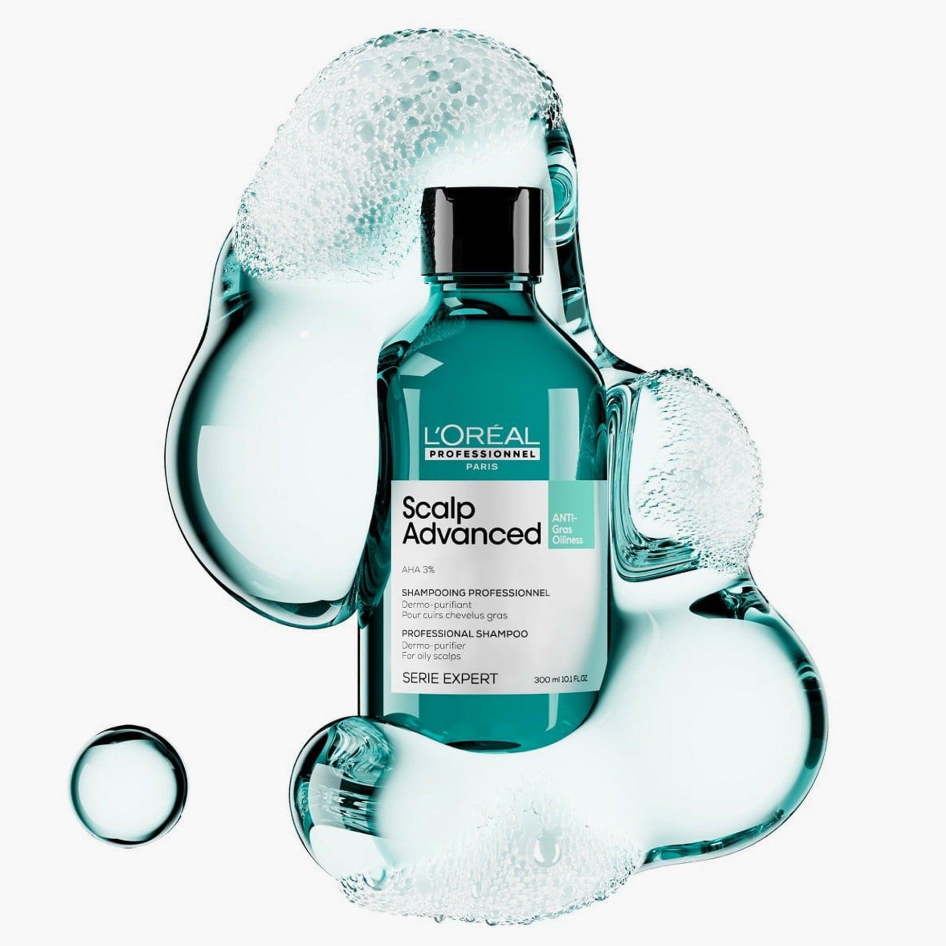 L'Oreal Professionnel Serie Expert Scalp Advanced Professional Shampoo For Oily Scalps 300ml - Fama Originals