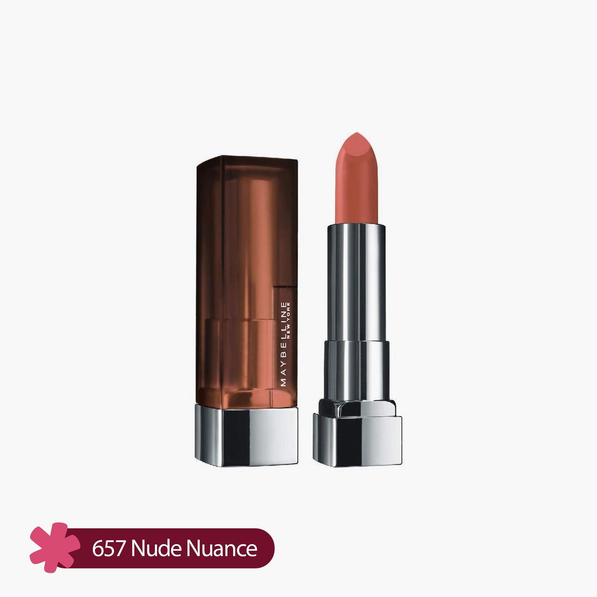 Maybelline Color Sensational Creamy Matte Lipstick 657 Nude Nuance 1 Piece - Fama Originals