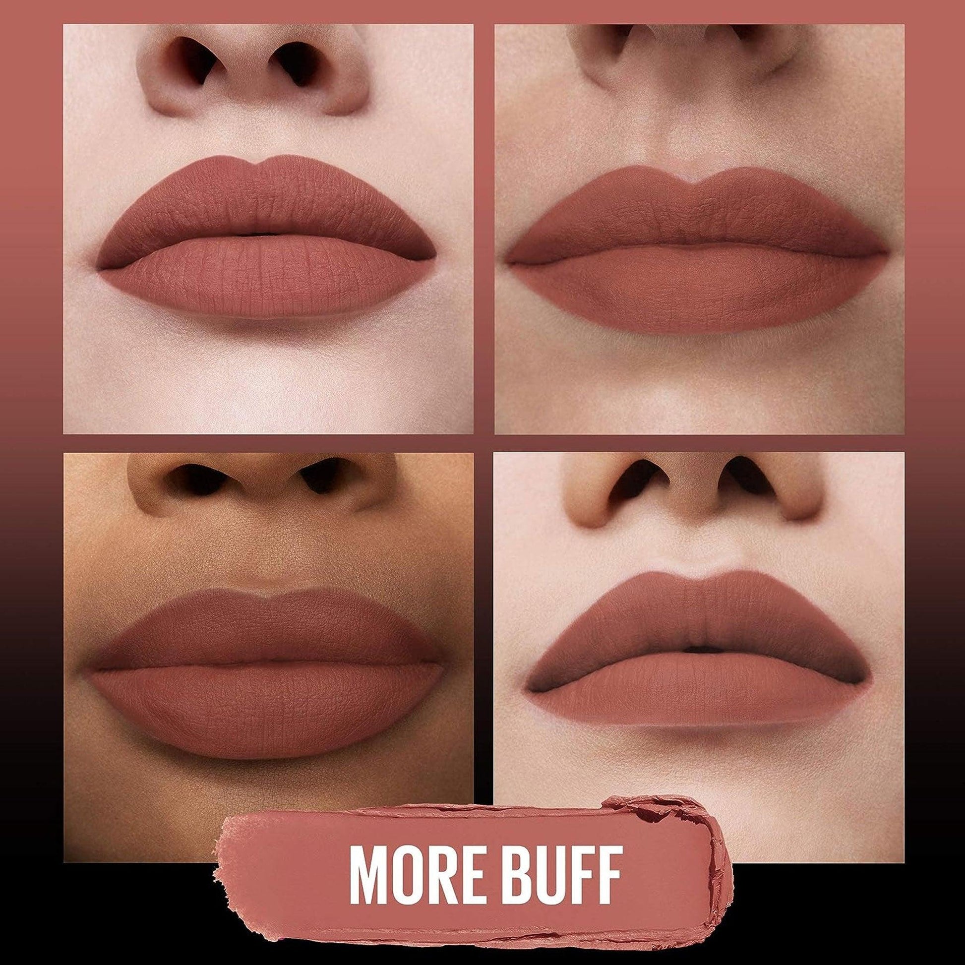 Maybelline New York Color Sensational Ultimatte Slim Matte Lipstick 699 More Buff 1.7gm - Fama Originals