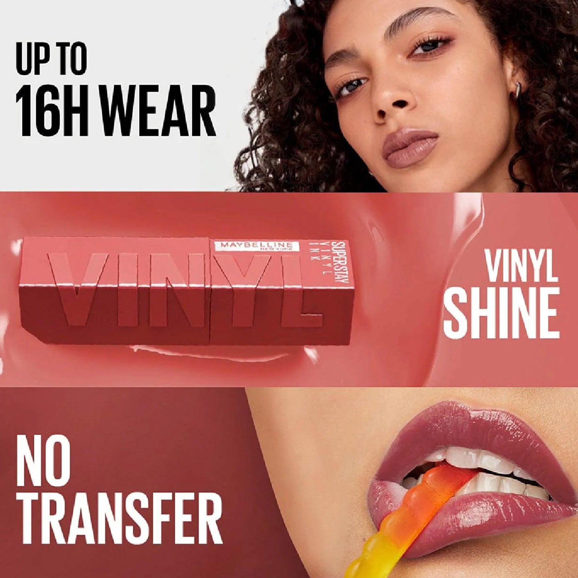 Maybelline Super Stay Vinyl Ink Liquid Lipstick 115 Peppy 4.2ml - Fama Originals