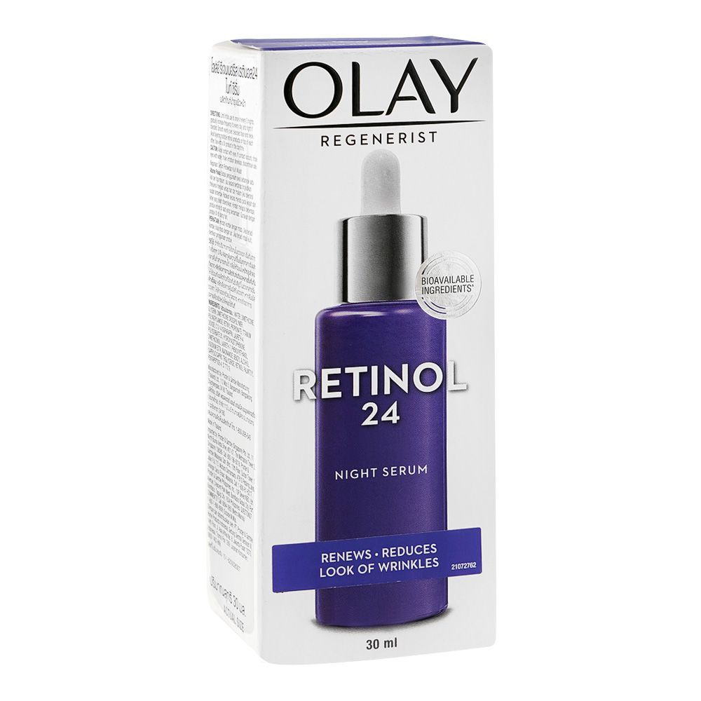 Olay Regenerist Retinol 24 Night Serum Fragrance Free 30ml