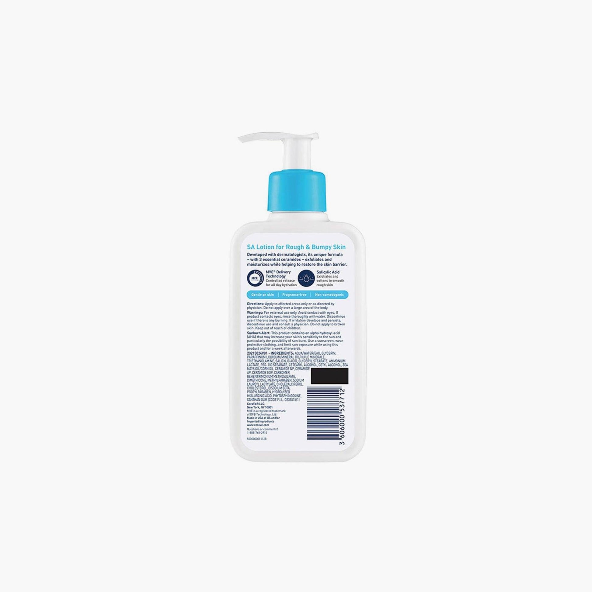 CeraVe SA Lotion For Rough & Bumpy Skin 