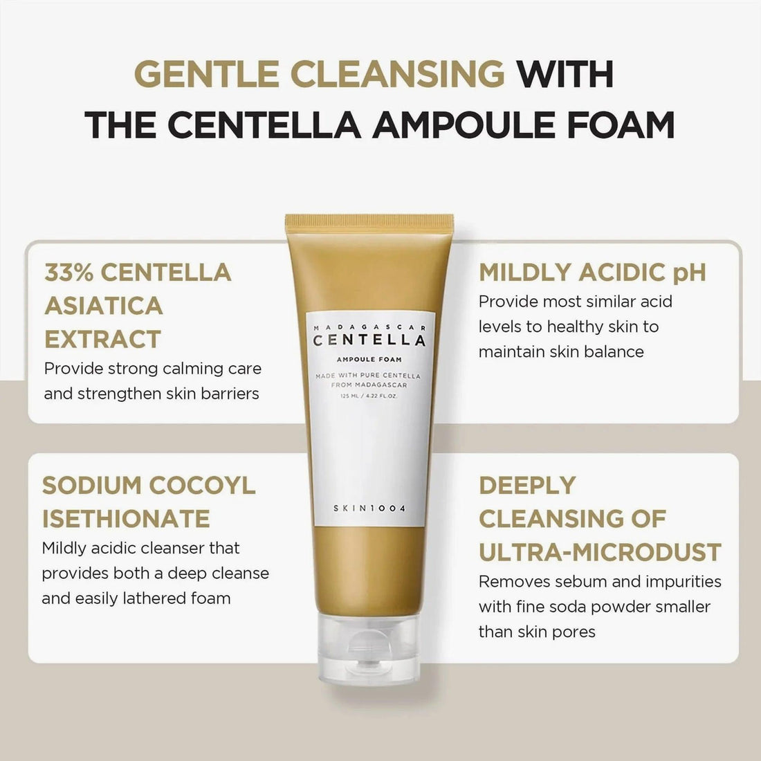 SKIN1004 Madagascar Centella Ampoule Foam 20ml - Fama Originals