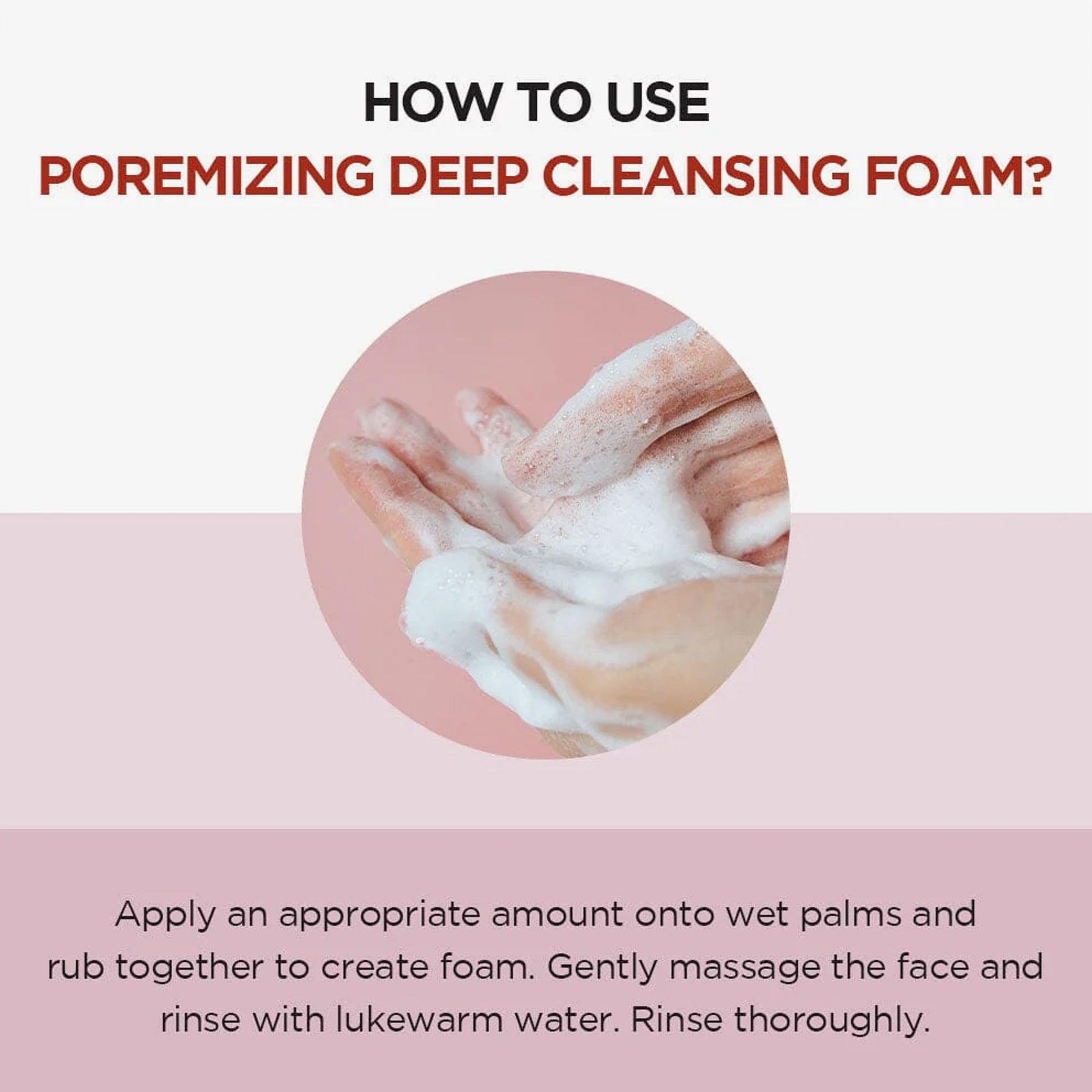SKIN1004 Madagascar Centella Poremizing Deep Cleansing Foam 125ml how to use