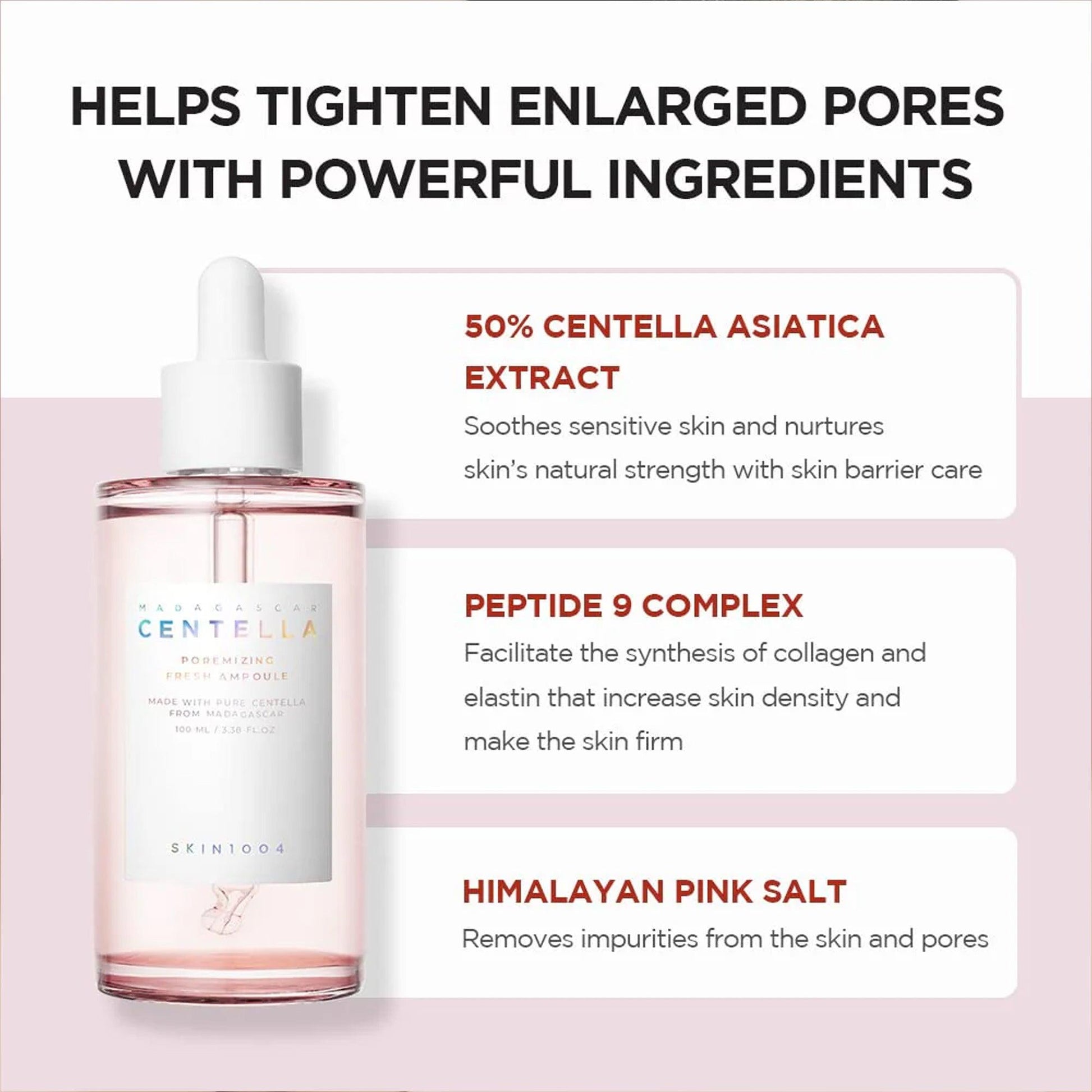 SKIN1004 Madagascar Centella Poremizing Fresh Ampoule 50ml