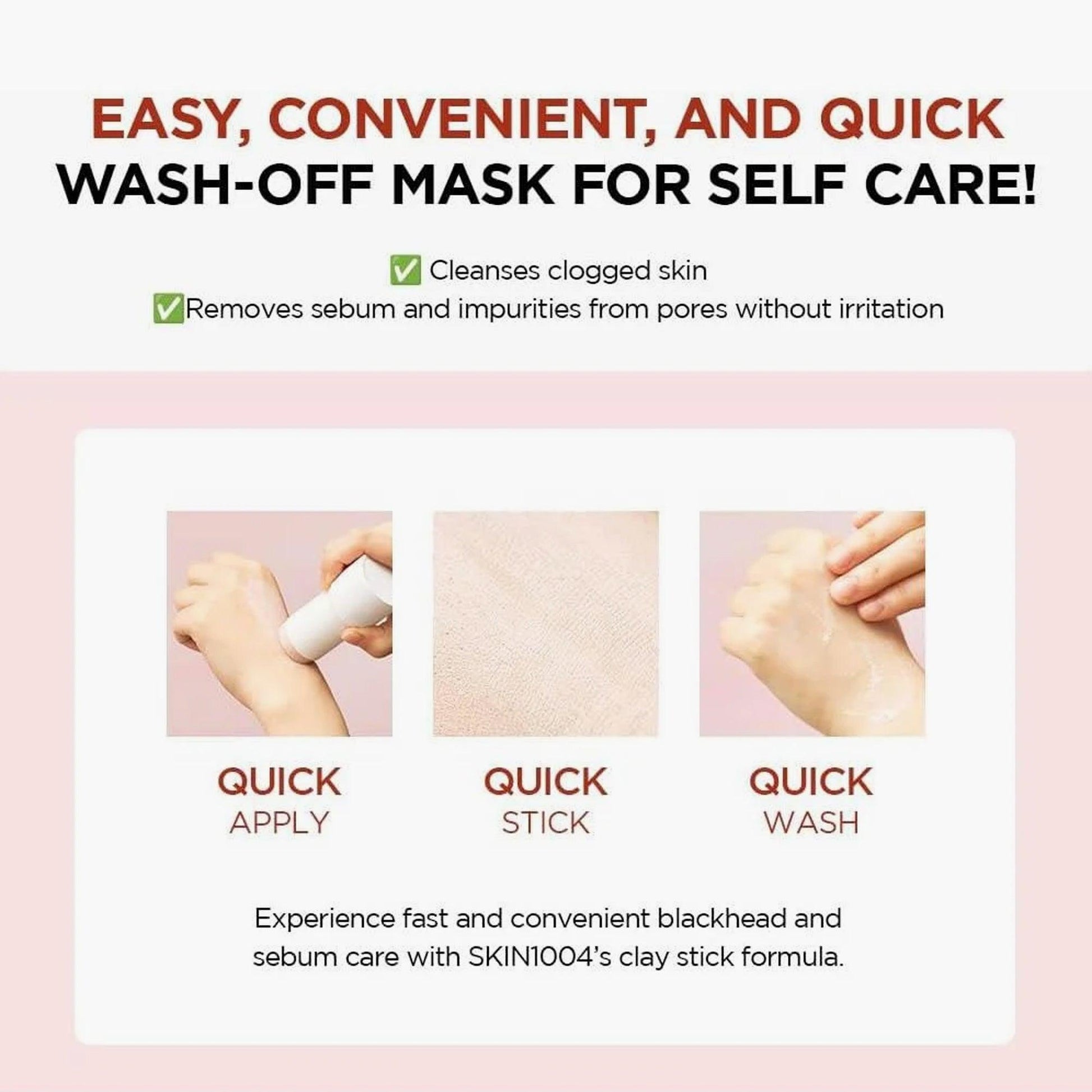 skin1004 madagascar centella poremizing quick clay stick mask reviews
