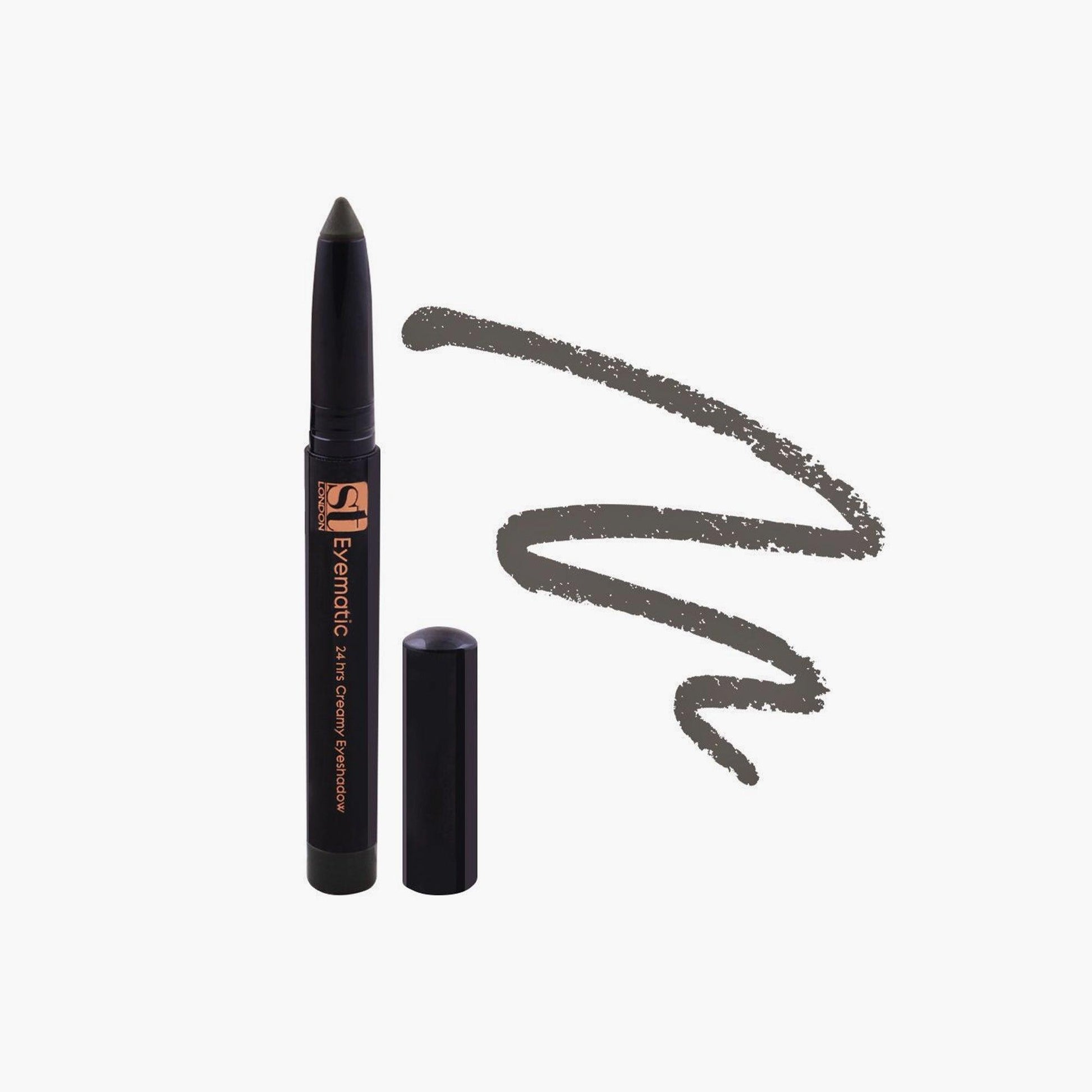 ST London Eyematic 24Hrs Creamy Eyeshadow Matte Olive 1 Piece - Fama Originals