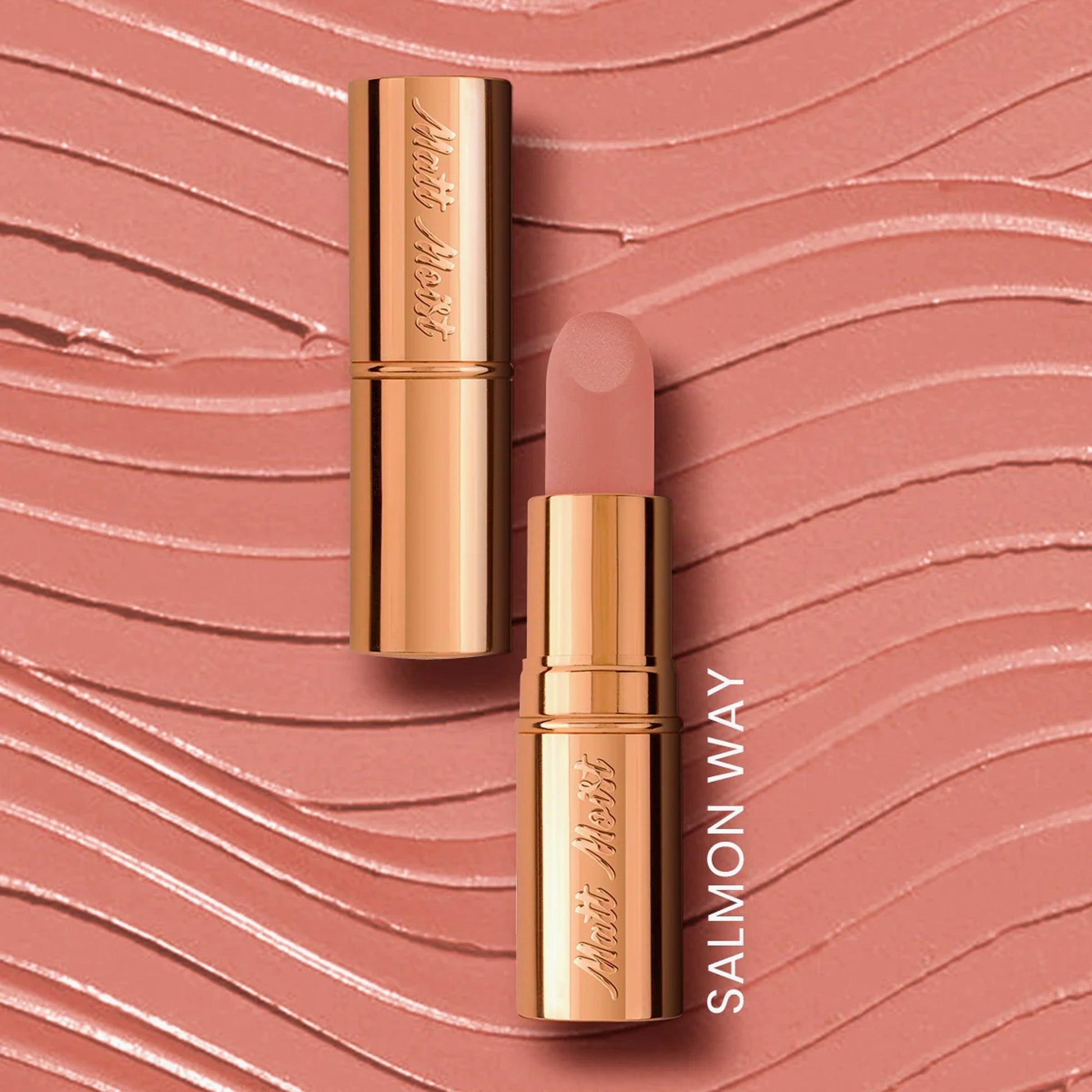 ST London Matt Moist Long Lasting Lipstick Salmon Way 4.5gm - Fama Originals