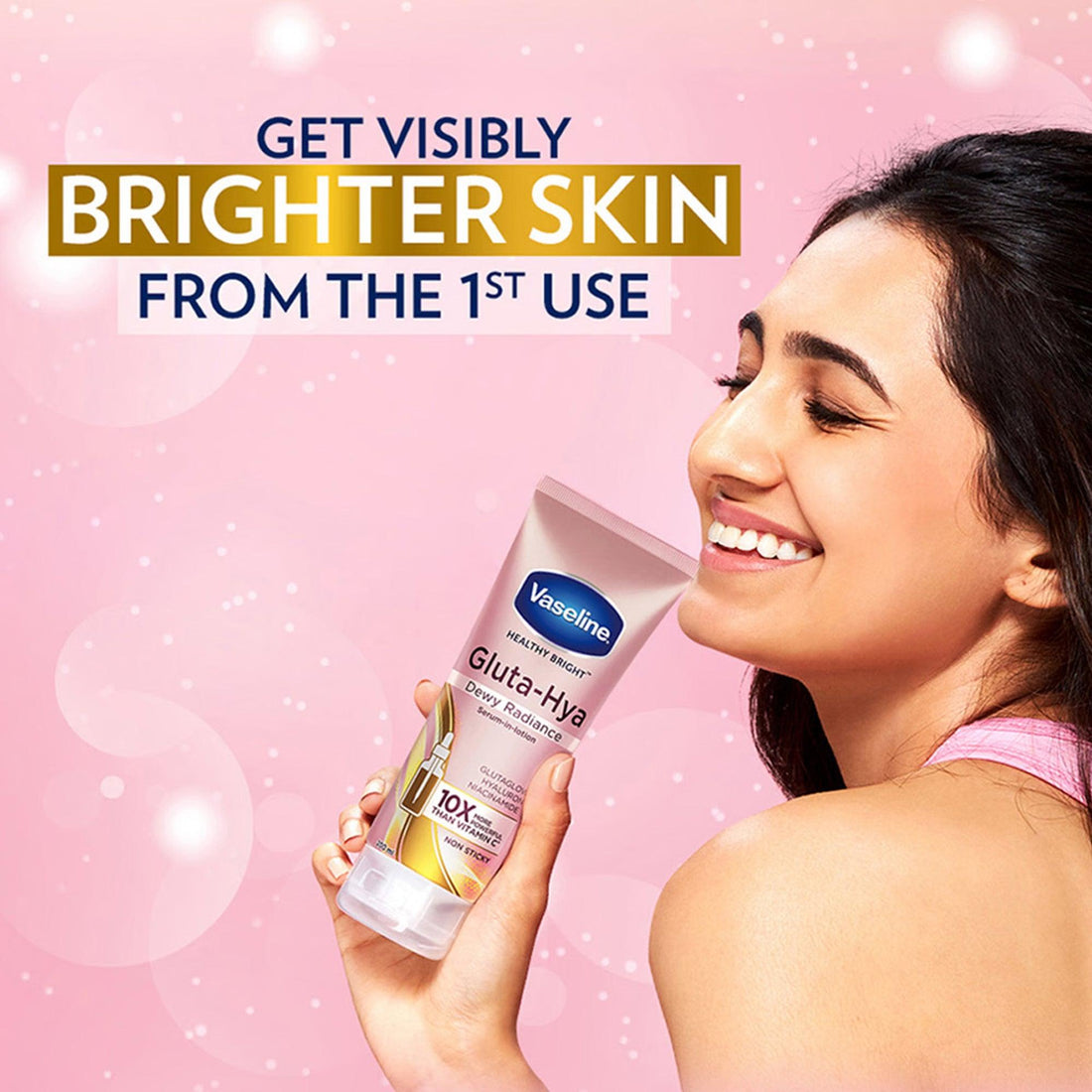 Vaseline Gluta-Hya Serum Burst Lotion Dewy Radiance 200ml