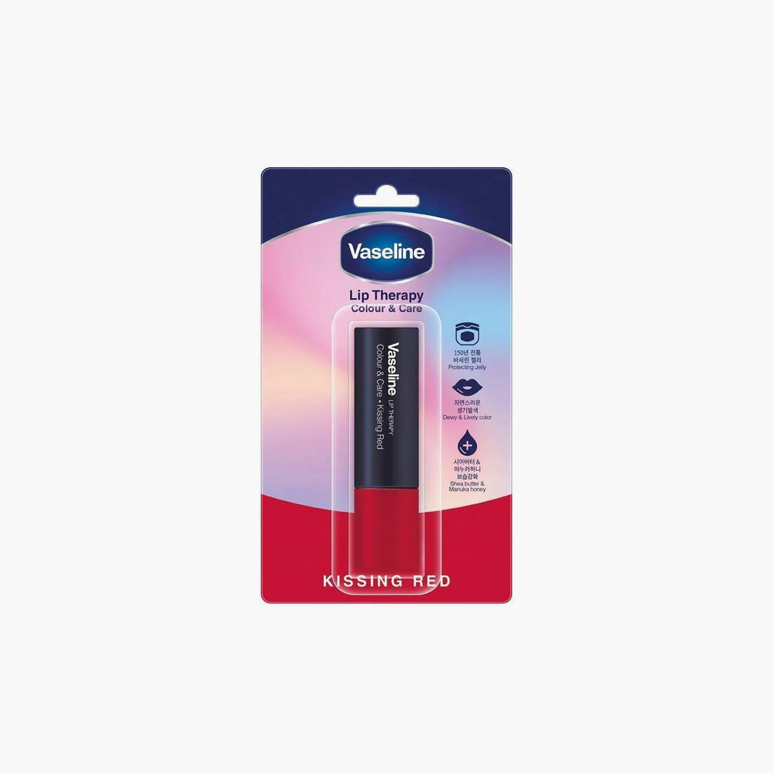 Vaseline Lip Therapy Color & Care Kissing Red Lip Balm Korea 4.2gm